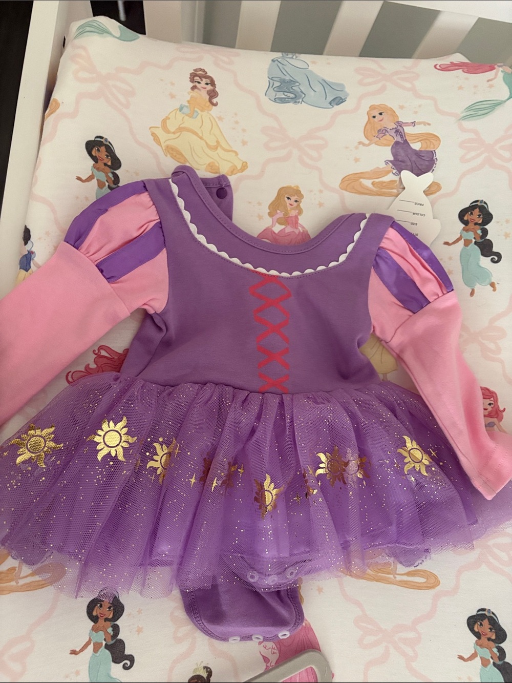 Disney Purple Rapunzel Tulle Dress Costume for Kids